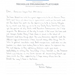 Missouri Boys State Letters